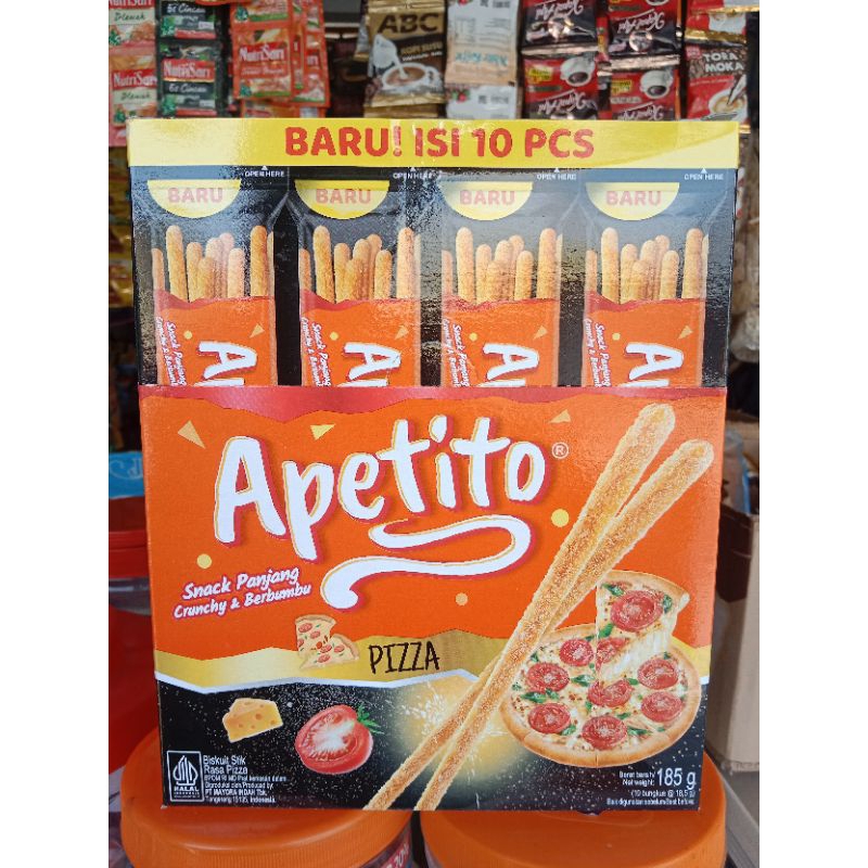 

ROMA APETITO RASA PIZZA DAN BBQ | ROMA STICK | ROMA BISKUIT