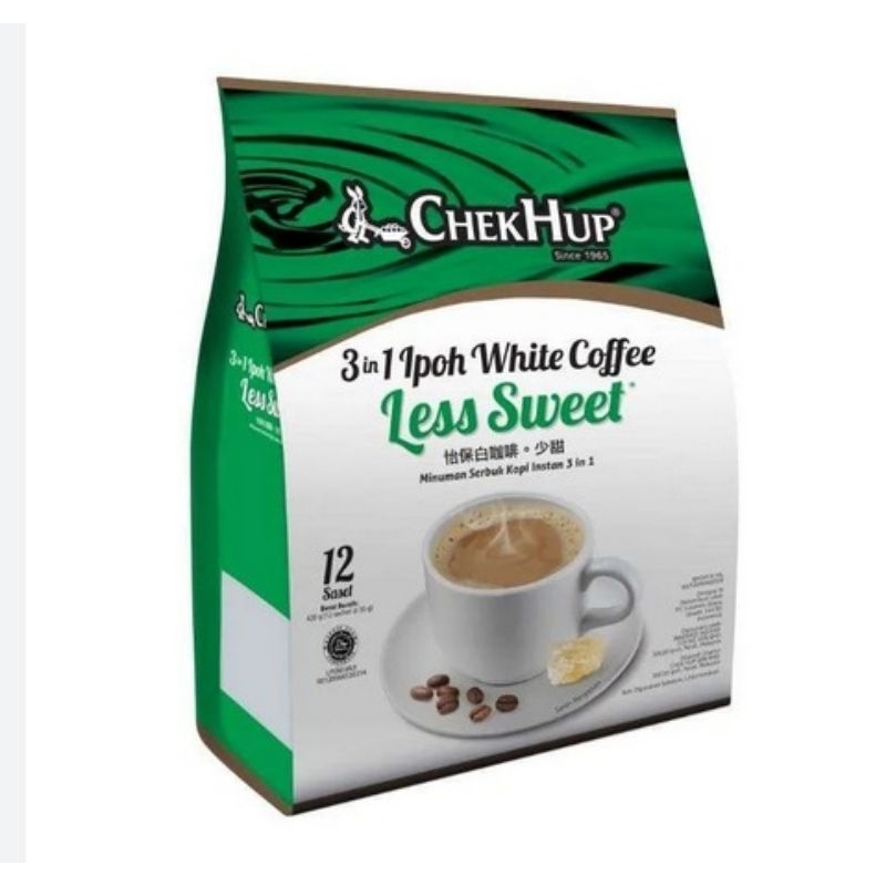 

Chek Hup Ipoh White Coffee | Less Sweet 420 Gr