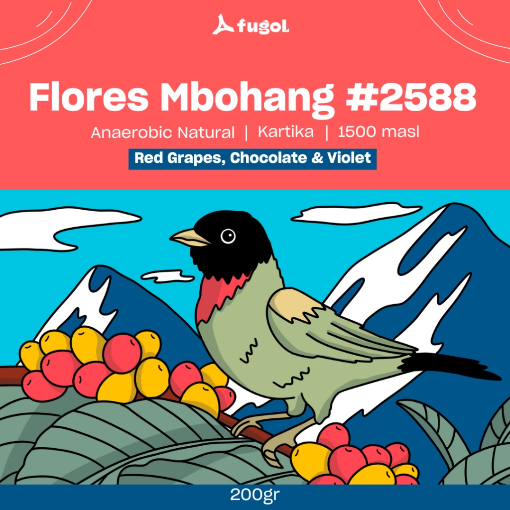 

Kopi Arabika FLORES MBOHANG LOT #2588 (200 gram) Single Origin Specialty