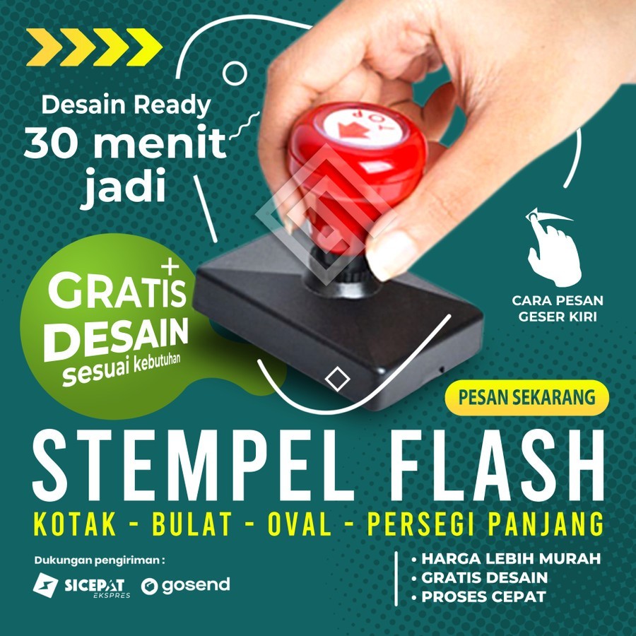 

Stempel Flash Otomatis | Free Desain | Pengerjaan Kilat UKURAN KECIL