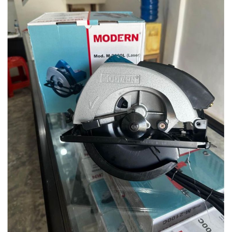 MESIN GERGAJI CIRCULAR SAW MODERN LASER