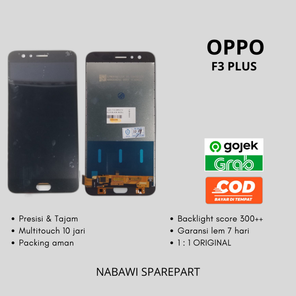 LCD + TOUCHSCREEN OPPO F3 PLUS