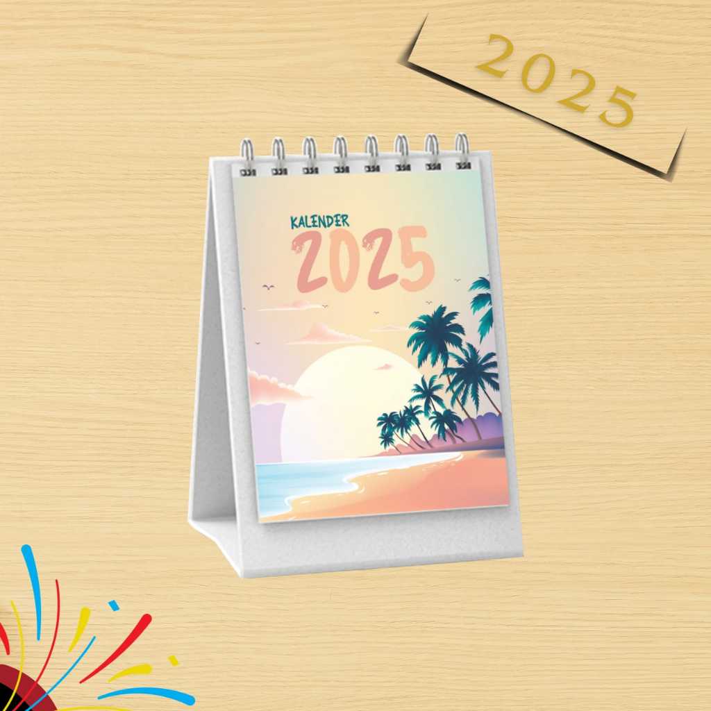 

( NEW ) kalender meja mini 2025 calender 2025 kalender kantor kalender aestetik calender 2025