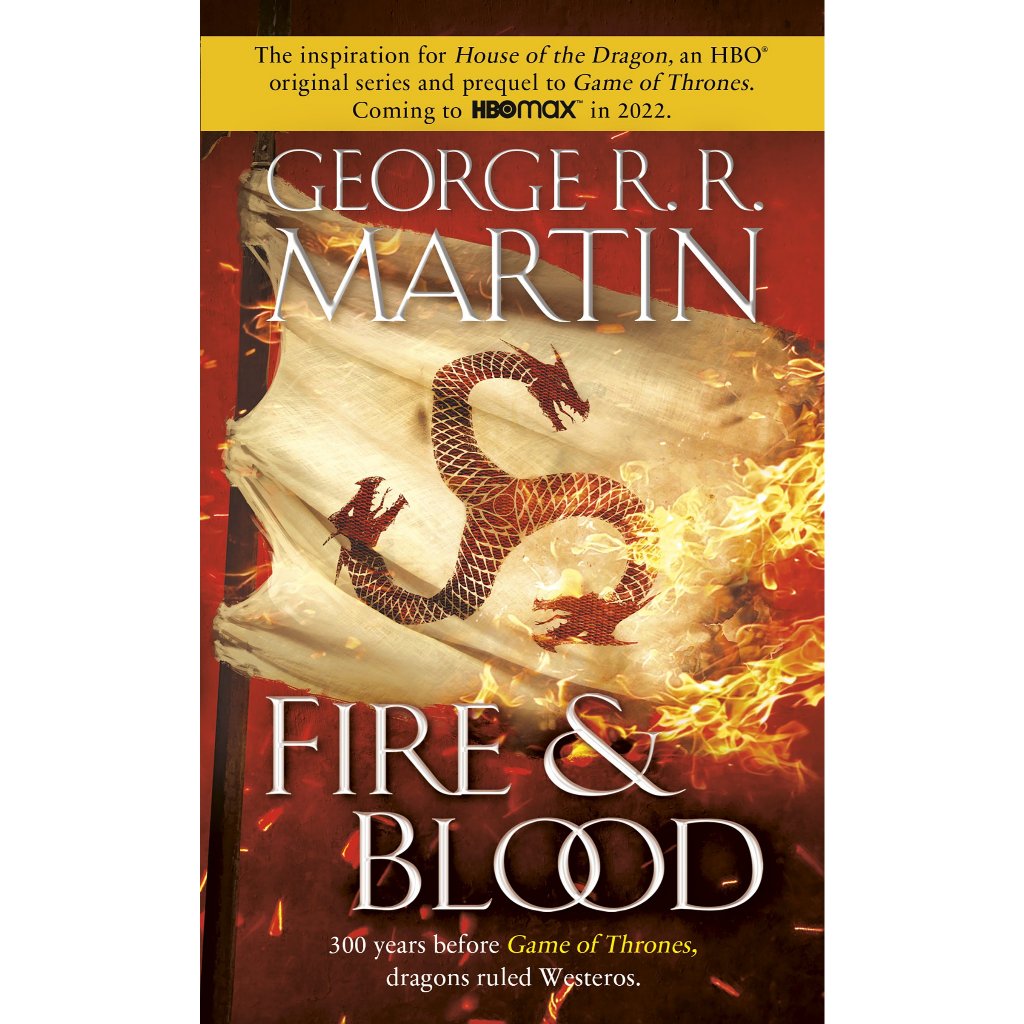 English Book - Fire & Blood - 9780593357538