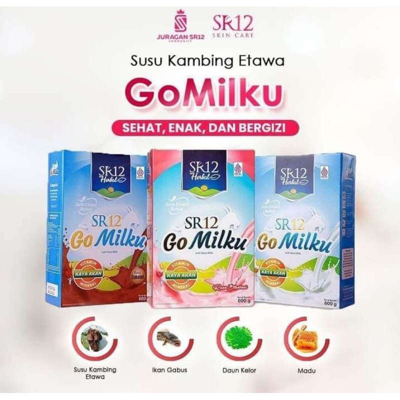 

Susu Kambing Etawa Go Milku SR12