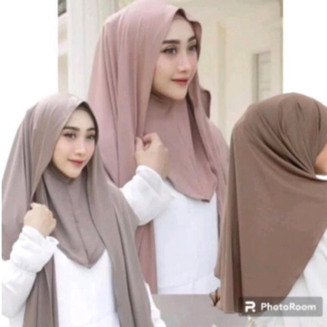 hijab instan iner segitiga jersey