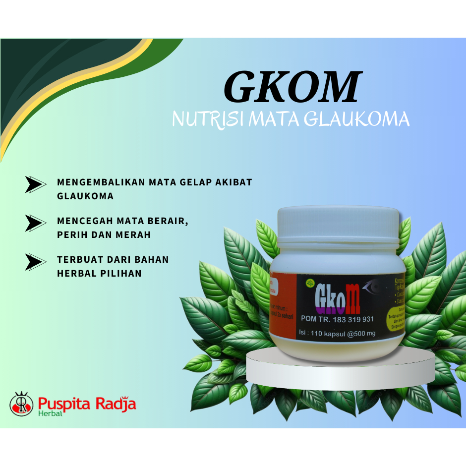 HERBAL GKOM SOLUSI MASALAH GLAUKOMA