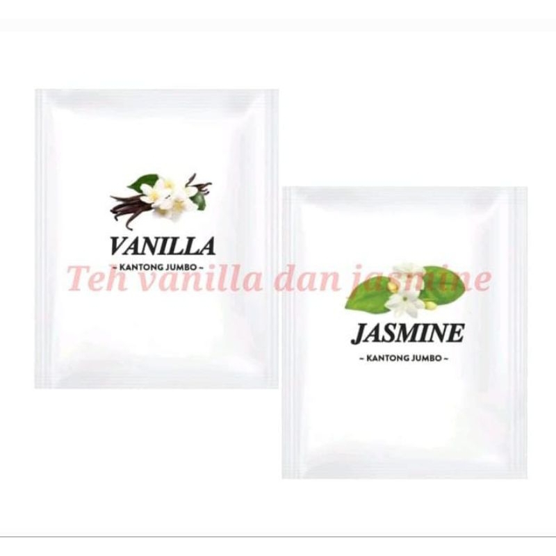 

the jasmin dan vanilla 10 saset isi 4 celup