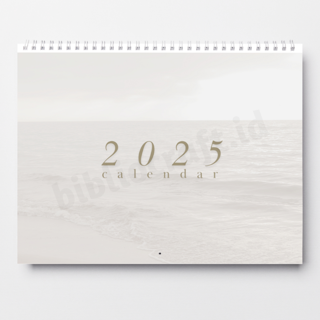 

Retro 1 - Kalender Meja/ Calendar/ Desk Calendar/ 2024/ 2025 Ukuran A5 By Bibliocraft