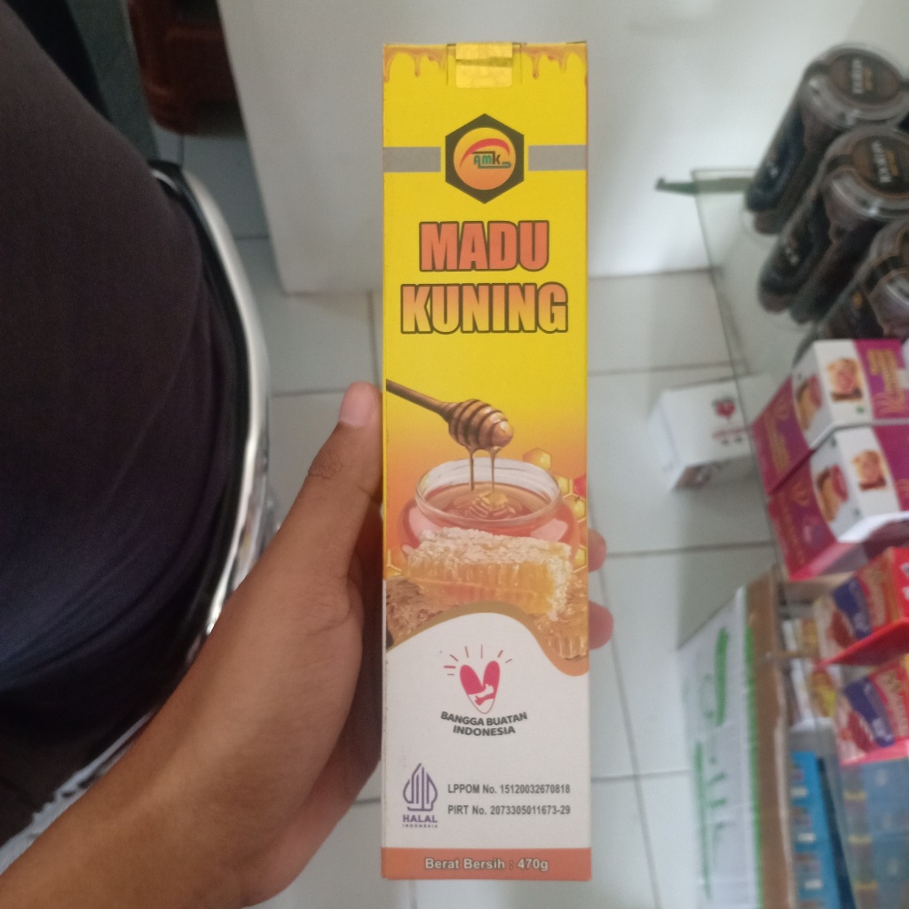 

Madu Kuning Alami AMK | AMK Alami Madu Kuning 470G