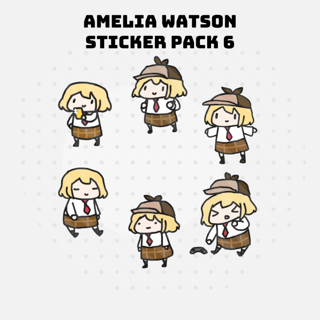 

Sticker Amelia Watson Chibi