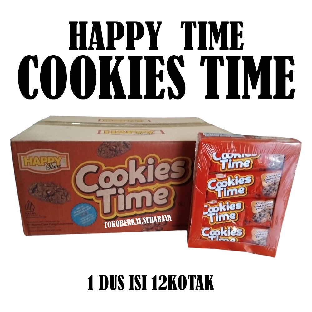

HAPPY TIME COOKIES TIME DUS ISI 12 KOTAK