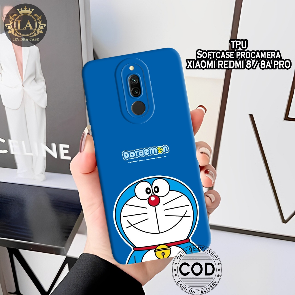 XIAOMI REDMI 8/8A PRO - Leviora Case - Fashion Case Doraemon - Softcase XIAOMI REDMI 8/8A PRO- Case 