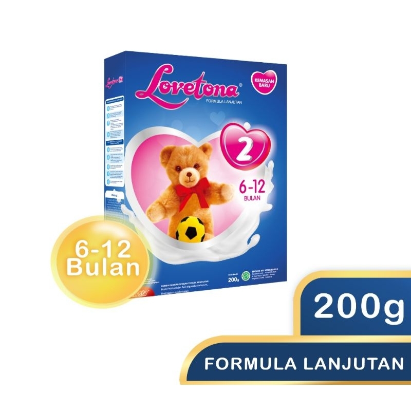 Lovetona 2(Susu Bayi Usia 6-12 Bulan)200gram