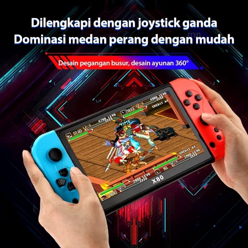 RB Gameboy Konsol Game PSP X7 Layar Besar Termurah