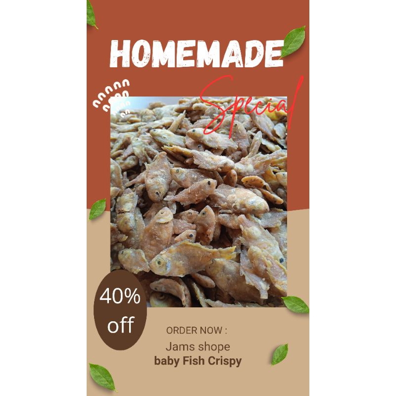 

Baby fish Pepetek Crispy 1 kg
