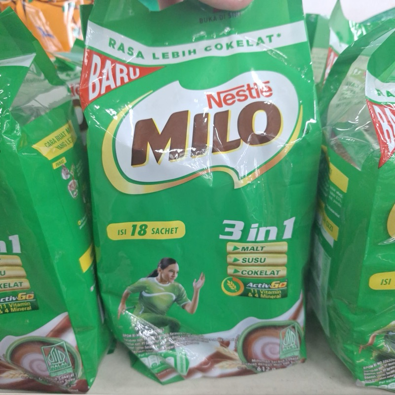 

MILO ActivGo 3in1 18 sachet x 34gram