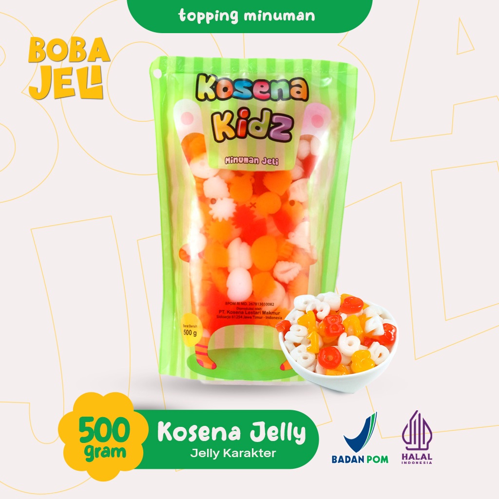 

Jelly Motif Karakter Bentuk Lucu Kosena 500gr