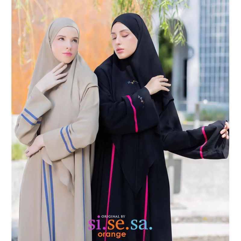 [SALE] SET GAMIS & KHIMAR LIST COLOUR LOOK SISESA
