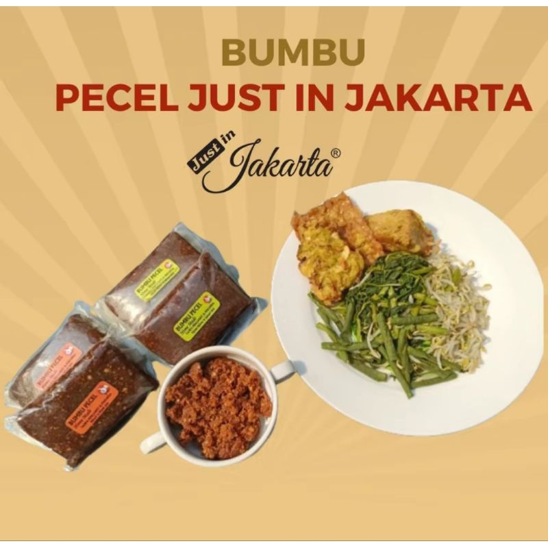 

Oleh2 Just in Jakarta, Bumbu Pecel Just in Jakarta Pedas dan Tidak Pedas - Oleh2 Just in Jakarta