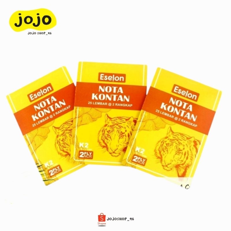 

Buku Nota Kontan ESELON NCR 2 Ply Isi 25 Lembar