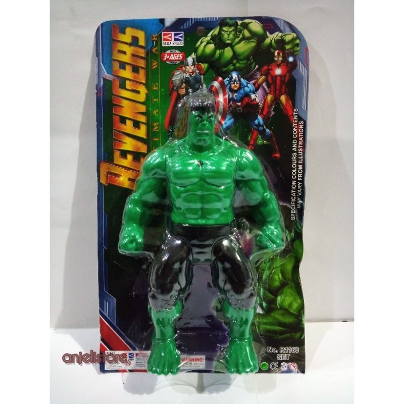 ROBOT AVENGERS HULK/ HULK SET/ MAINAN ROBOT/ MAINAN ANAK COWO