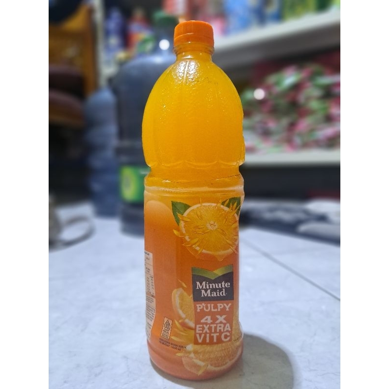 

Minuman Minute Maid Pulpy Orange - 1000ML 1Liter 1L