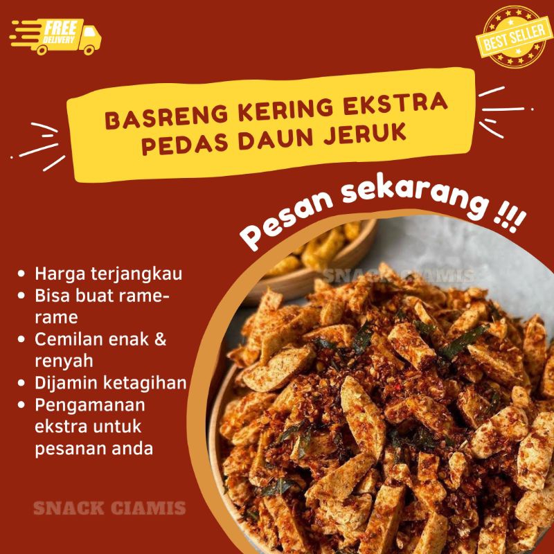 

BASRENG KERING DAUN JERUK - JAGONYA NGEMIL