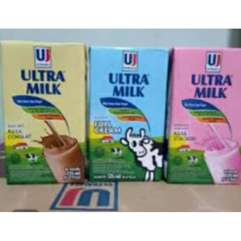 

Susu UHT Ultra 125 ml