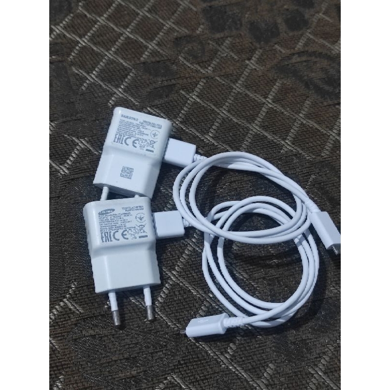 ces samsung 1A original bawaan A10 m10 j2 prime j3 pro dll ( kondisi second original)