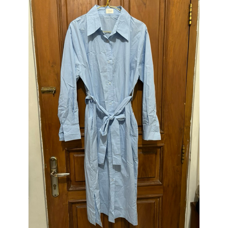 Preloved Pany.id Our Beloved Shirtdress Pastel Blue