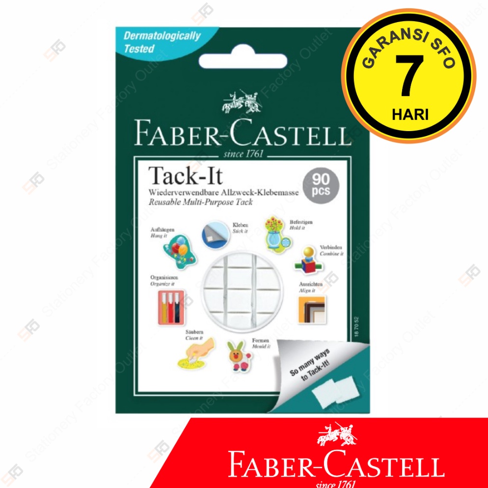 

ART M8K6 Tack It Faber Castell 9pcs