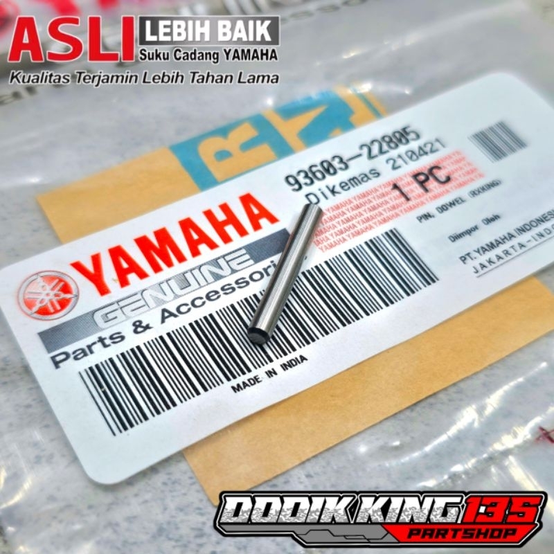 PIN DOWEL PIN PEN AS POMPA OLI SAMPING RX KING ORIGINAL YAMAHA | 93603-22805