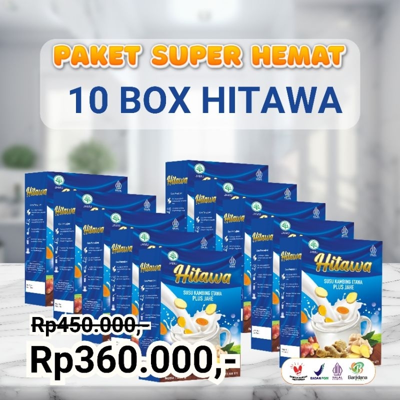 

Paket 10 Box Hitawa