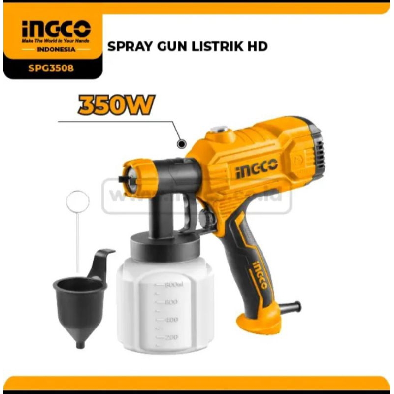 SPG3508 SPRAY GUN LISTRIK HD INGCO