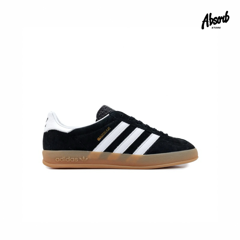 Adidas Gazelle Indoor (Black/White/Gum)