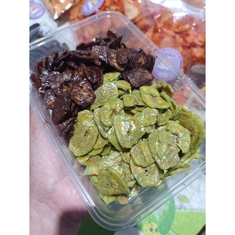 

Keripik Pisang Lumer 170gr Mix GreenChoc