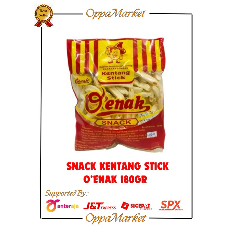 

SNACK KENTANG STICK O’ENAK 180GR