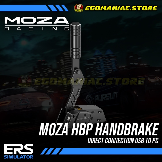 MOZA Racing HBP Handbrake | Racing Simulator Metal USB Handbrake | Simracing Accessories