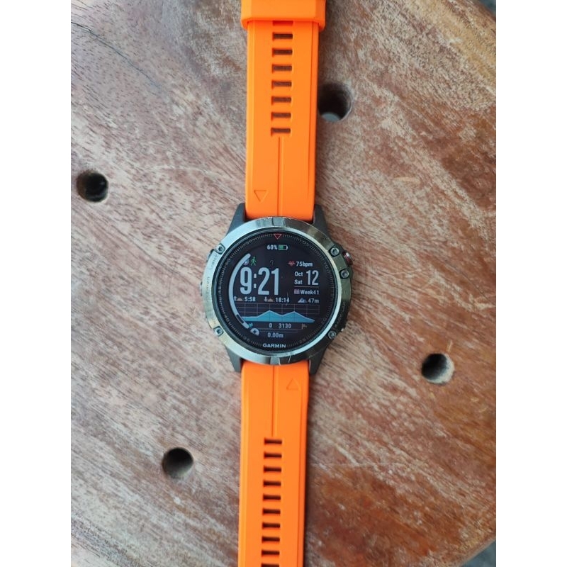 garmin fenix 5 second