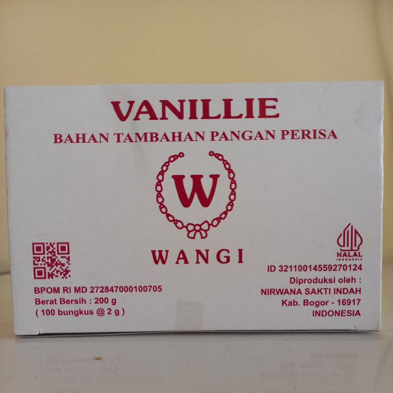 

Vanille - Isi 100 @2g