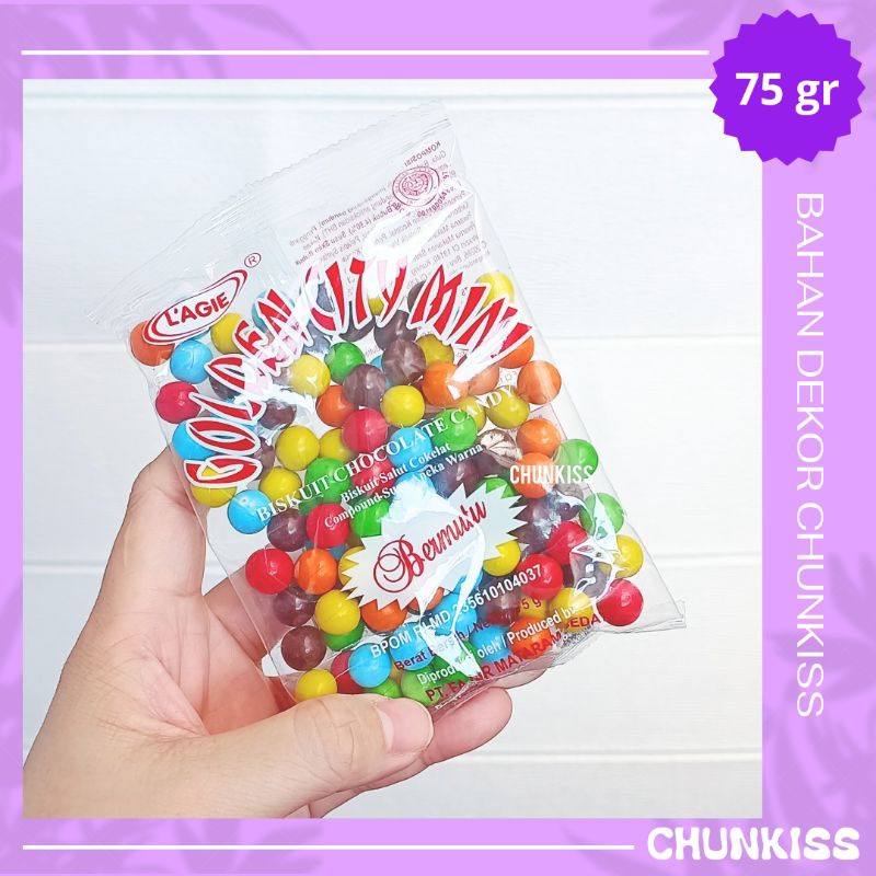 

LAGIE GOLDEN CITY BALL MINI - 75 GR