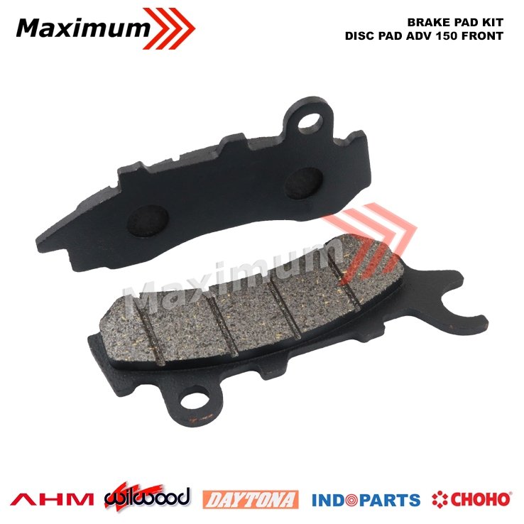Brake Pad set ADV150 Front Disc Pad depan ADV160 kampas rem cakram depan Honda PCX150 PCX160