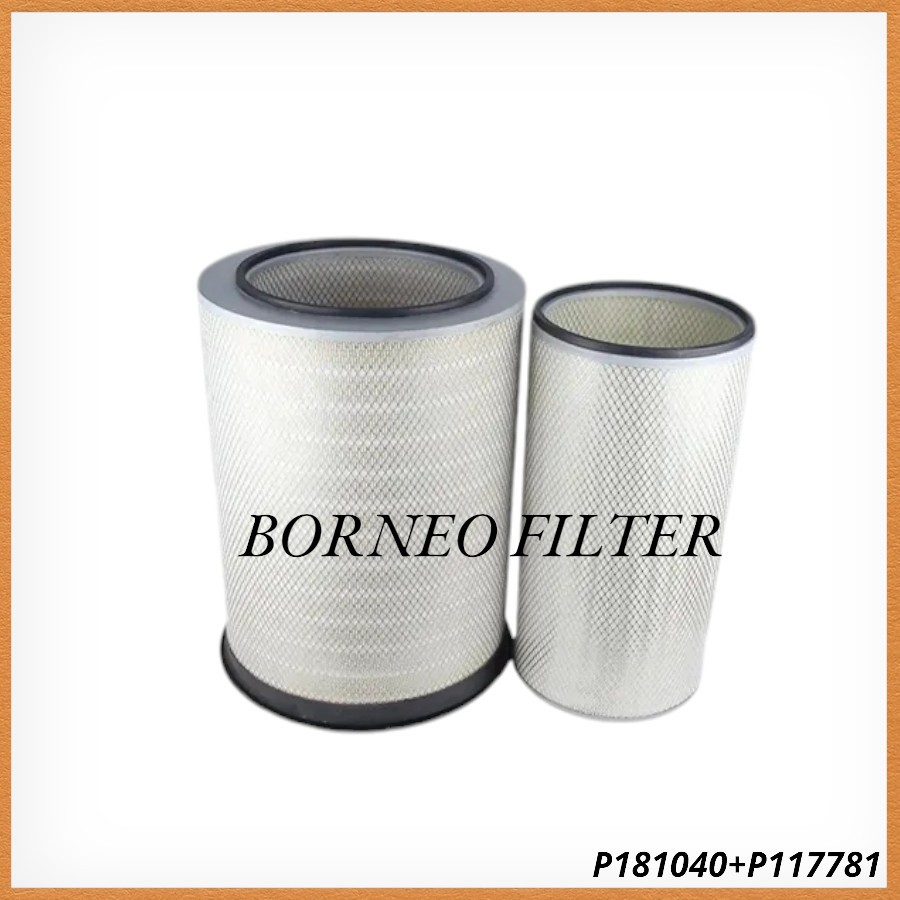 P181040 + P117781 CH Outer + Inner Air Filter Set ( AF899 + AF880 ) ( AF899M + AF880 ) ( A-9218-S = 