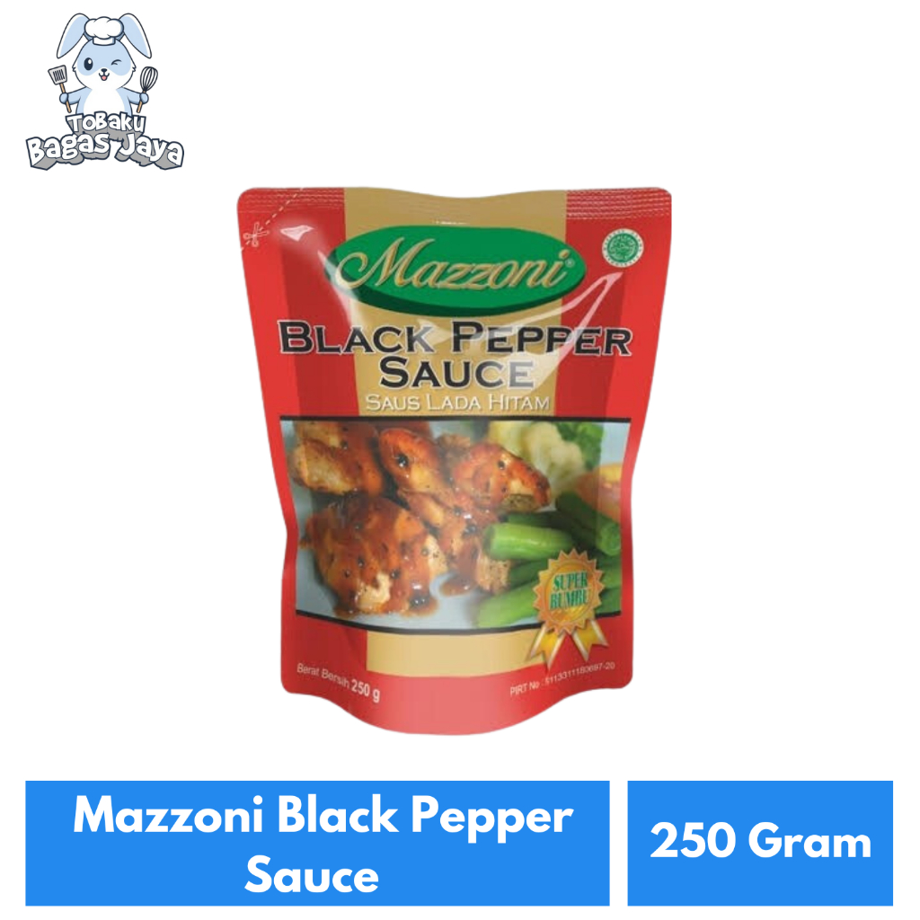 

Mazzoni Black Pepper Sauce 250 Gram