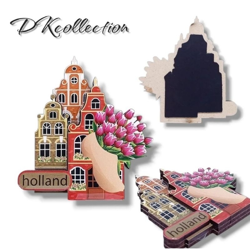 Magnet amsterdam souvenir tempelan kulkas belanda merchandise holland