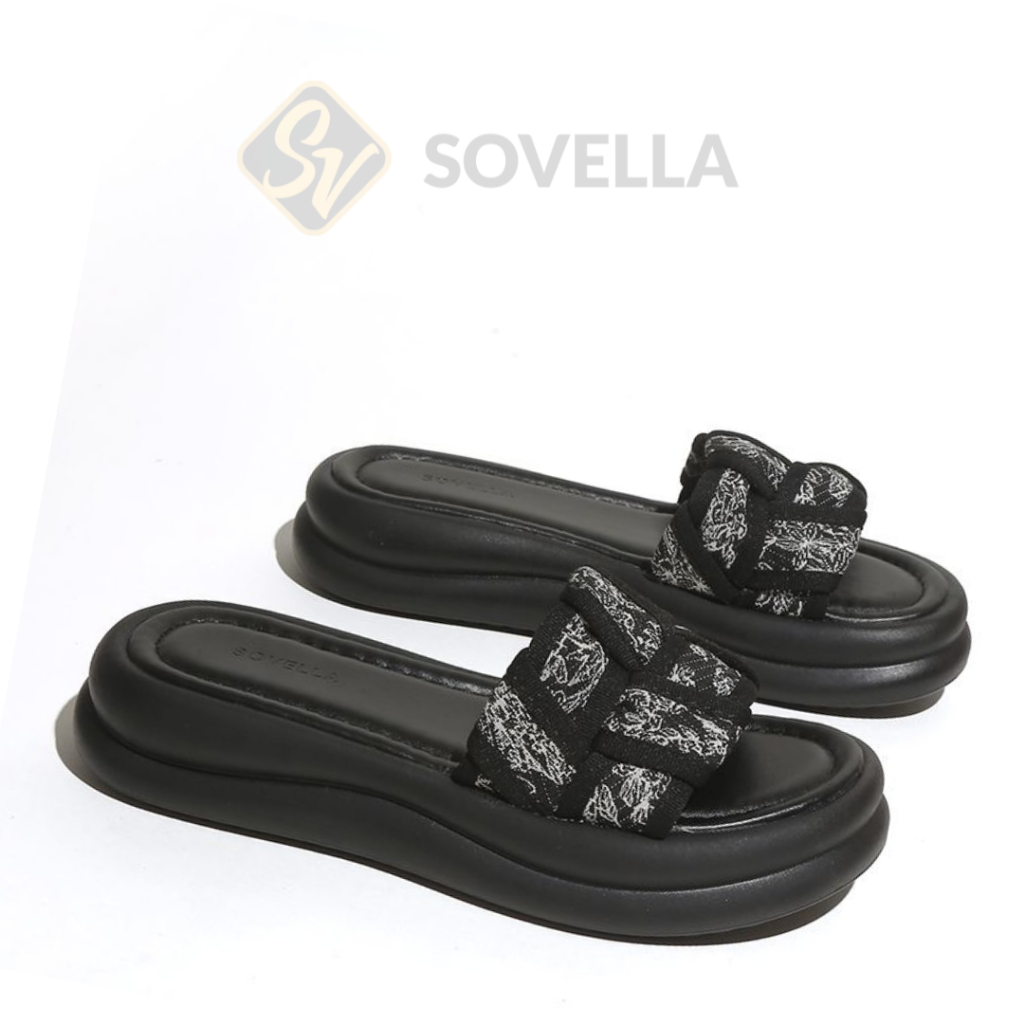 SOVELLA Jacy Sandal Tali Wanita Platform Sandal