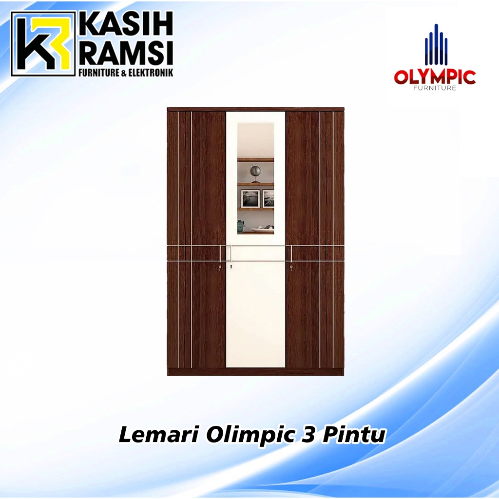 Lemari Panel Olympic 3 Pintu