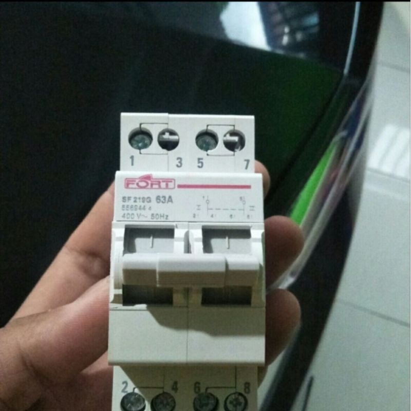 Cos fort 2p 40a change over swith ohm saklar TYPE SF 219G-40
