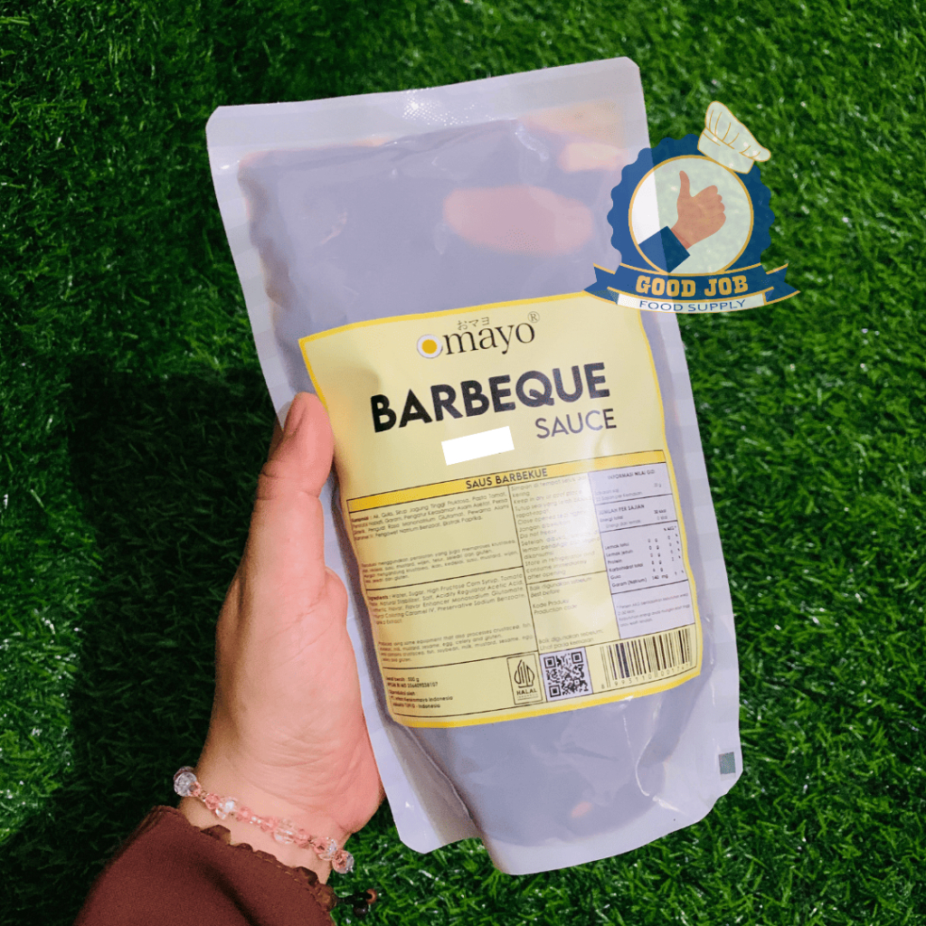 

OMAYO Barbeque Sauce 500 g Halal - Saus Bumbu Bakar BBQ